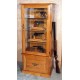 #1053o Solid Oak Display Cabinet 